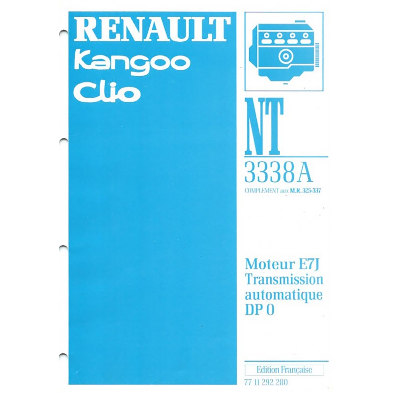 Manuel Reparation Moteur E7J Manuel Reparation Moteur E7J