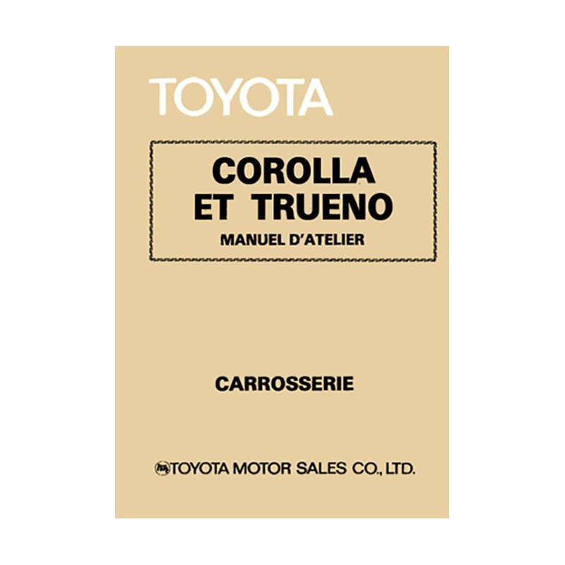 Manuel Atelier Carrosserie 1977 Manuel Atelier Carrosserie 1977