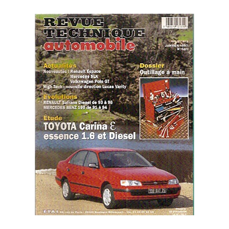 Revue Technique 1997 Revue Technique 1997