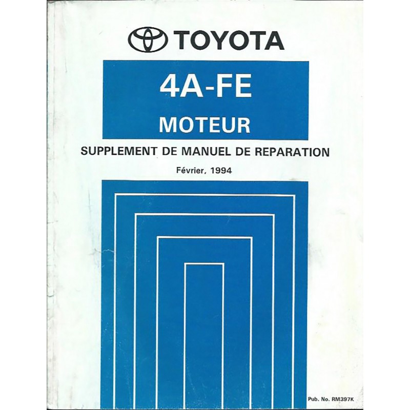 Manuel Atelier Moteur 4A-FE Manuel Atelier Moteur 4A-FE