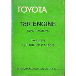 Manuel Atelier Moteur 18R (GB)