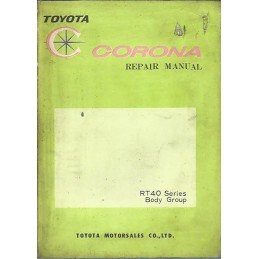 Manuel Atelier Carrosserie 1968