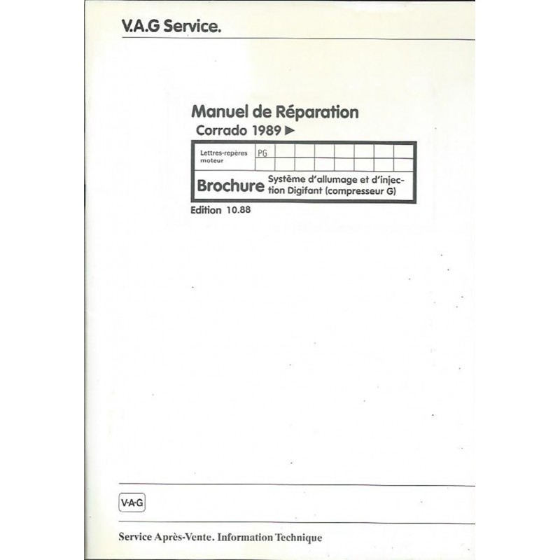 Manuel Reparation Injection