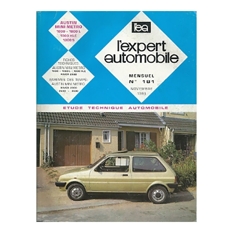 Revue Technique 1981 Revue Technique 1981