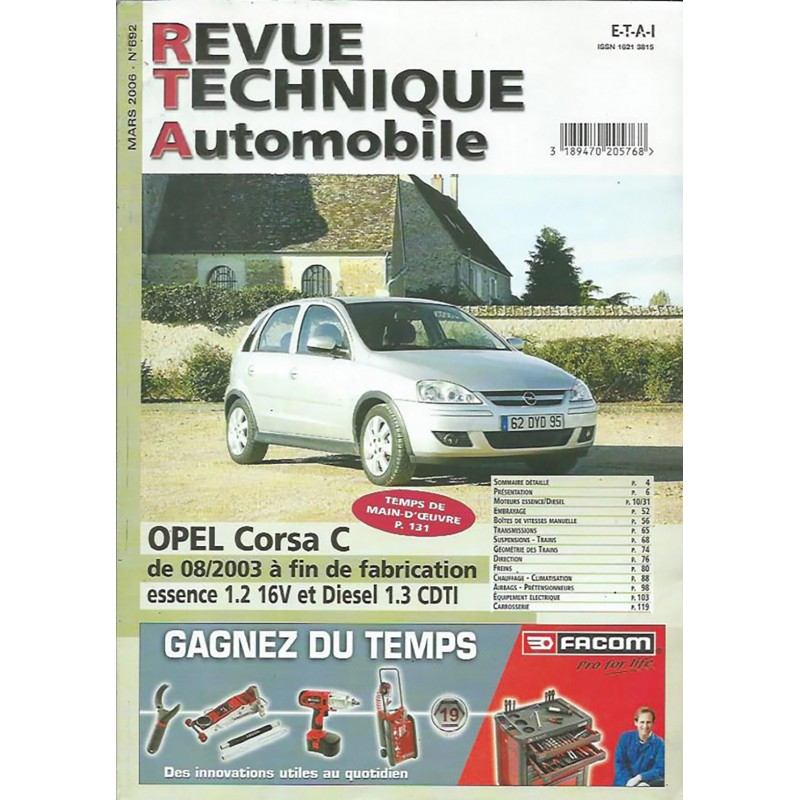 Revue Technique 2003