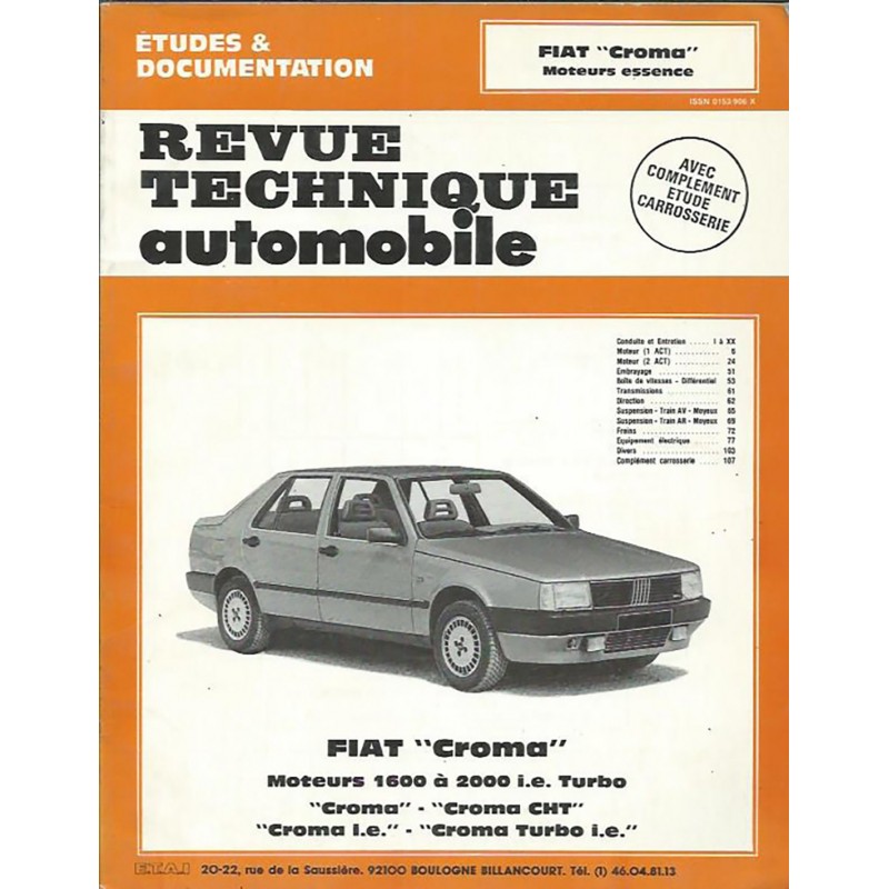 Revue Technique 1990 Revue Technique 1990
