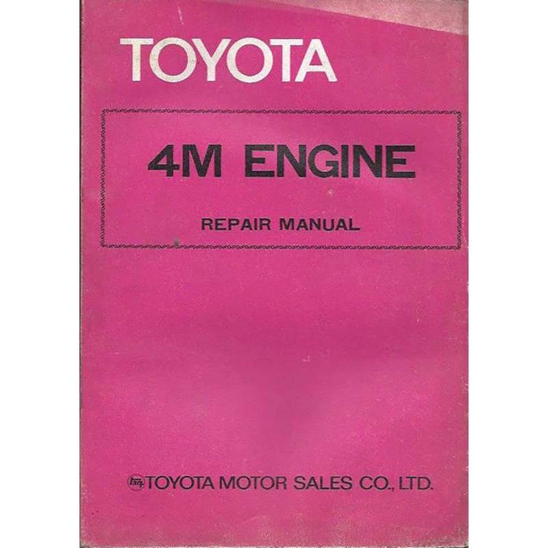 Manuel Atelier Moteur 4M (GB) Manuel Atelier Moteur 4M (GB)