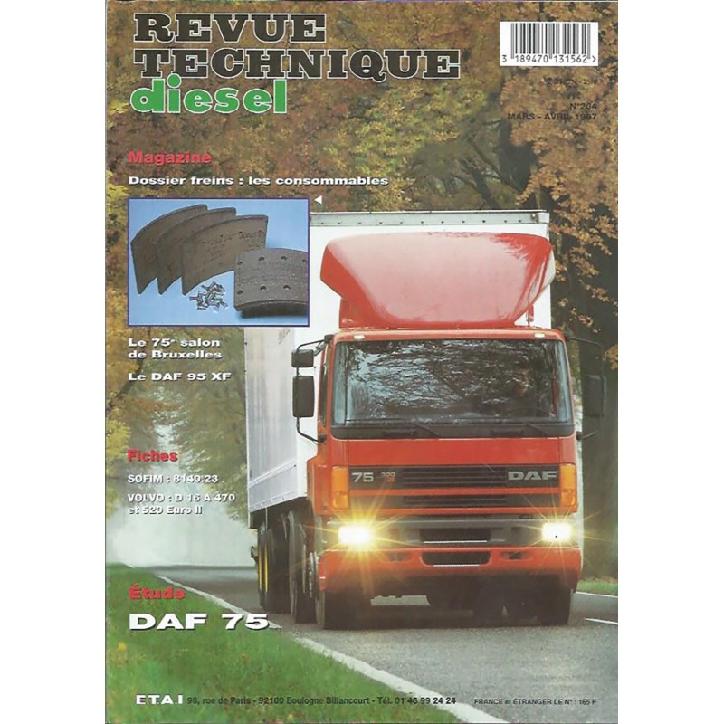 Revue Technique Diesel 1997 Revue Technique Diesel 1997