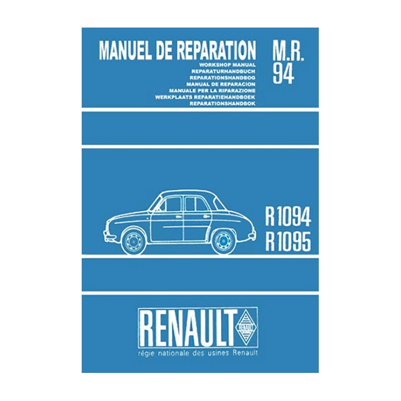 Manuel Reparation  R 1094 / R 1095