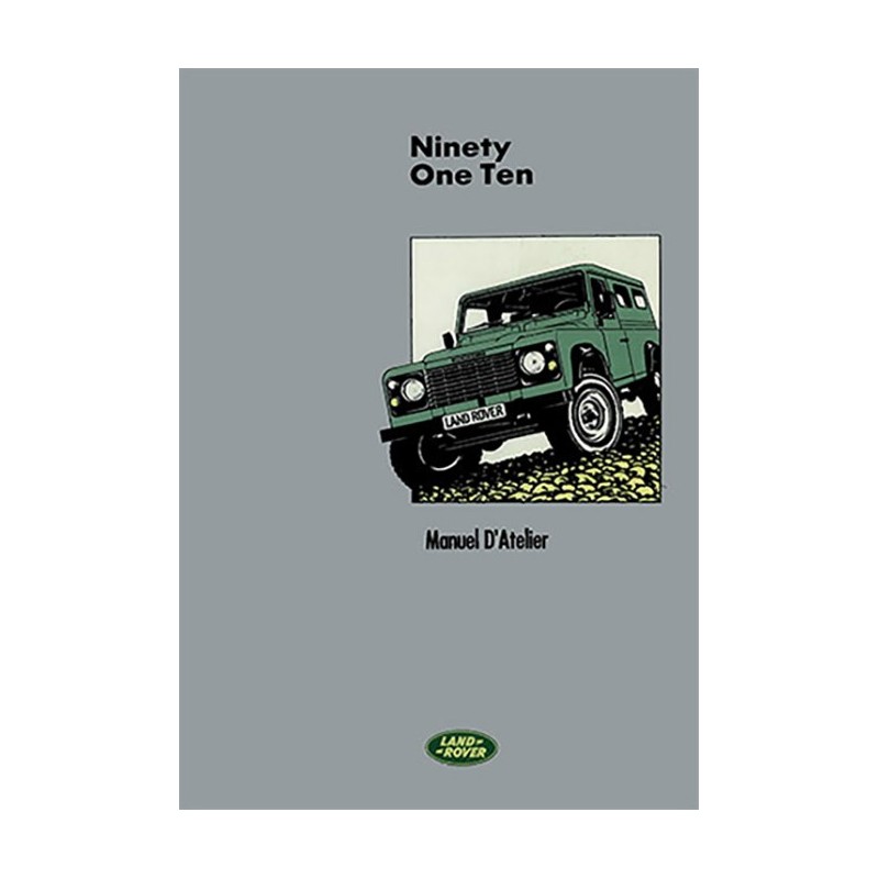 Manuel Reparation Ninety/OneTen Manuel Reparation Ninety/OneTen