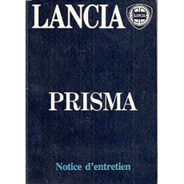 Notice d' Entretien  Prisma 1985