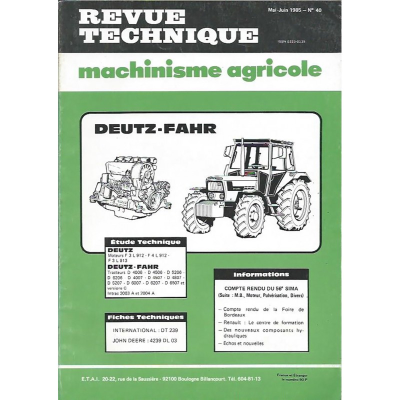 Revue Technique 4006 / 6507