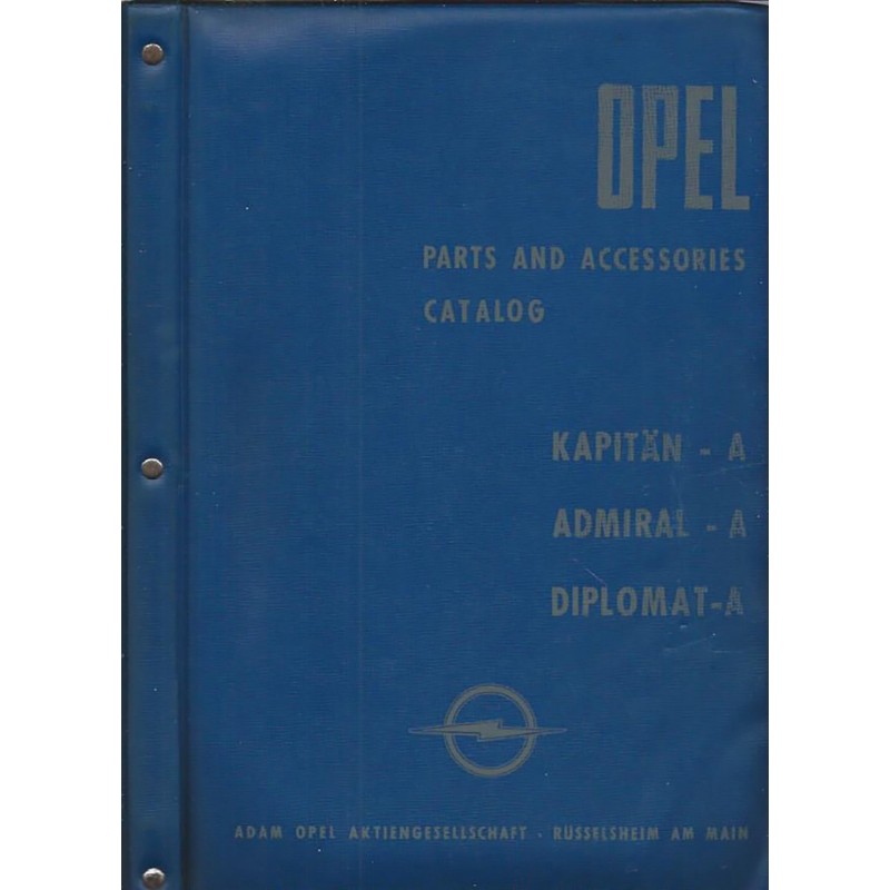 Catalogue Pieces Diplomat A