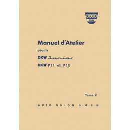 Manuel Atelier Junior / F11 / F12