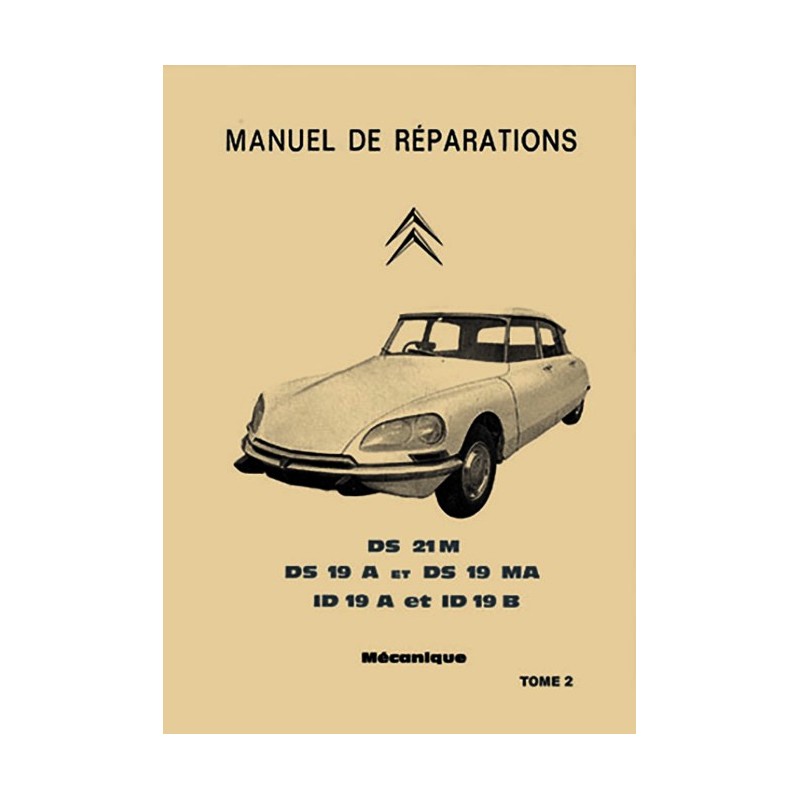 Manuel Reparation DS19-ID19-ID20