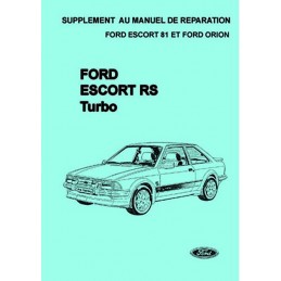 Manuel  Reparation  RS Turbo