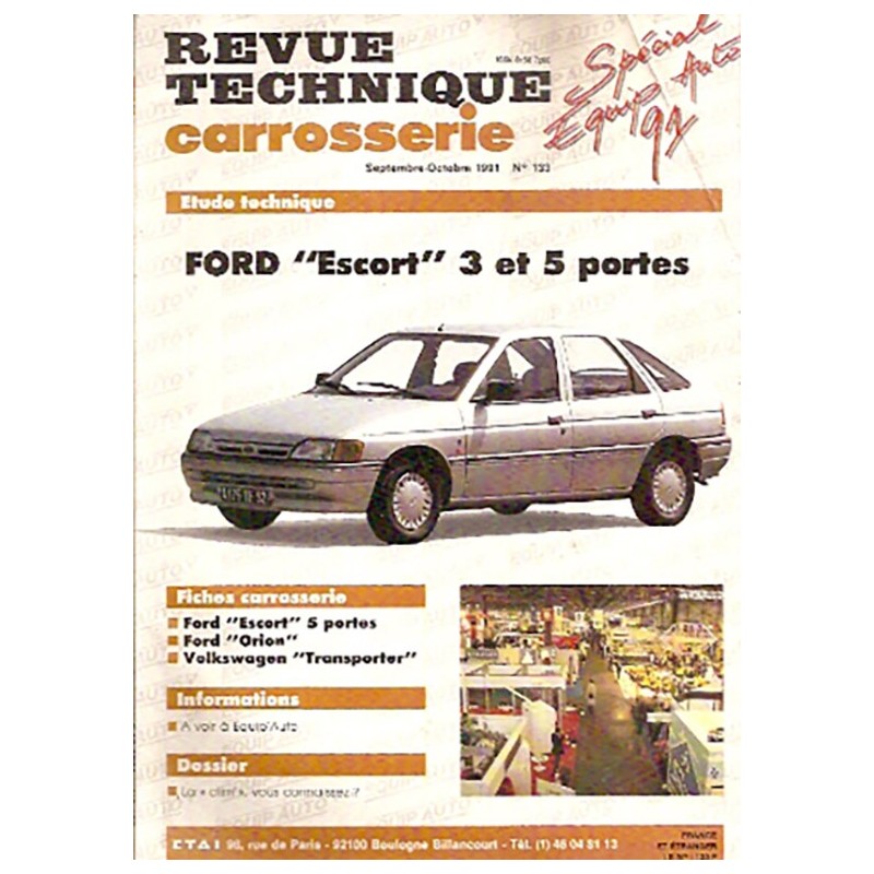 Revue Technique Carrosserie Revue Technique Carrosserie