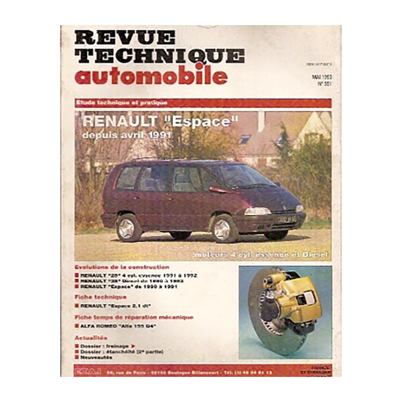 Revue Technique 1991 Revue Technique 1991