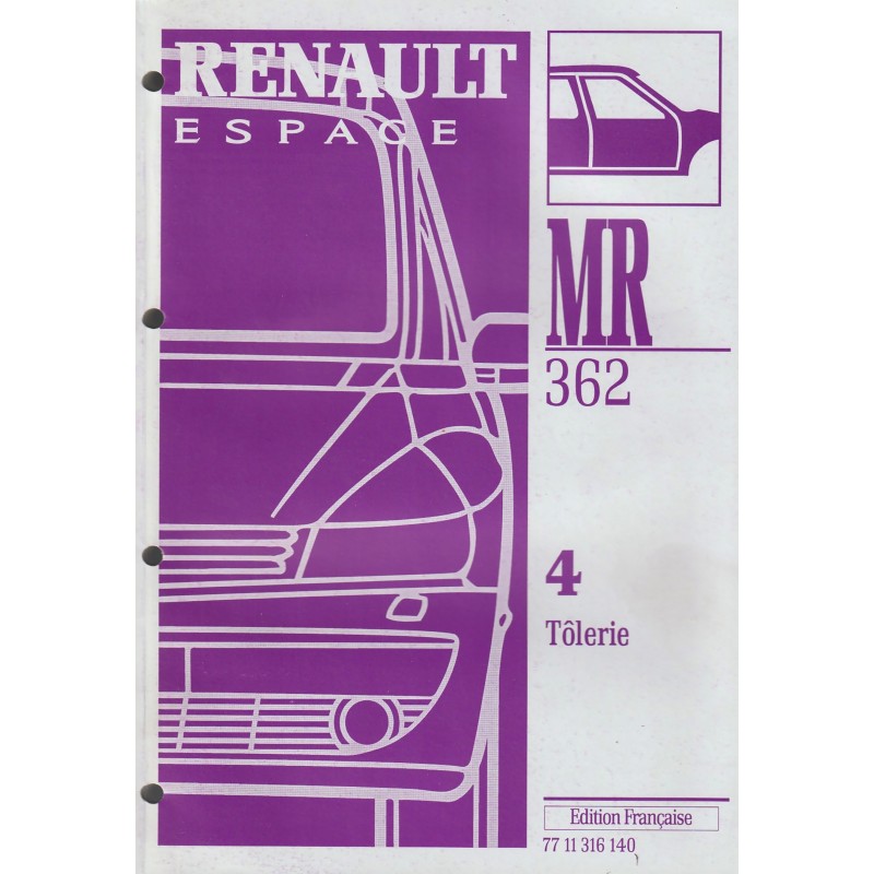 Manuel Reparation Carrosserie