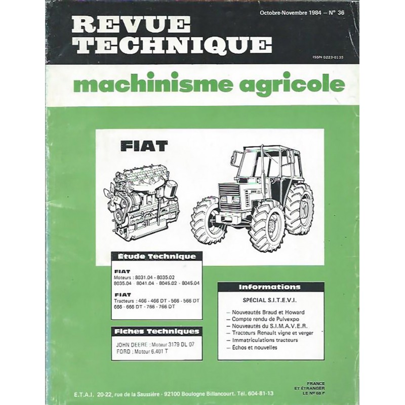 Revue Technique 466 a 766