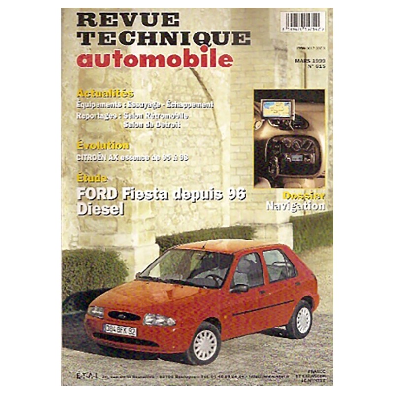 Revue Technique 1996 Revue Technique 1996