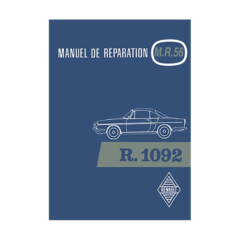 Manuel Reparation R 1092