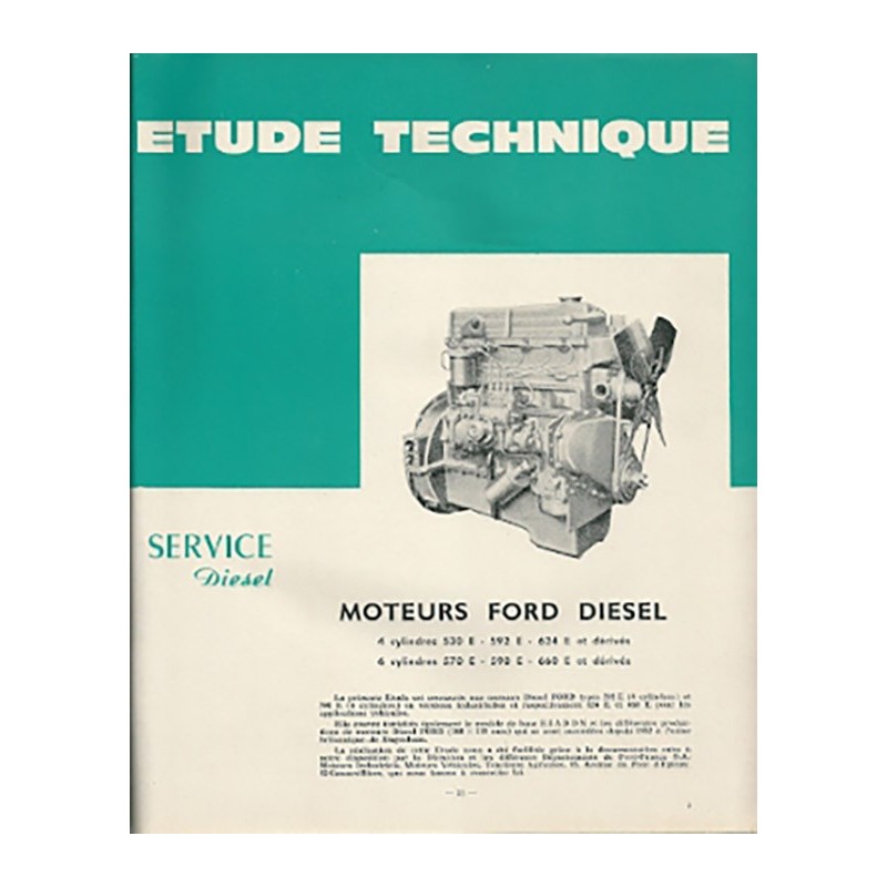 Revue Technique Moteurs 592/590