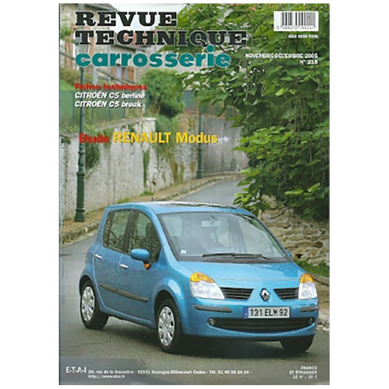 Revue Technique Carrosserie Revue Technique Carrosserie
