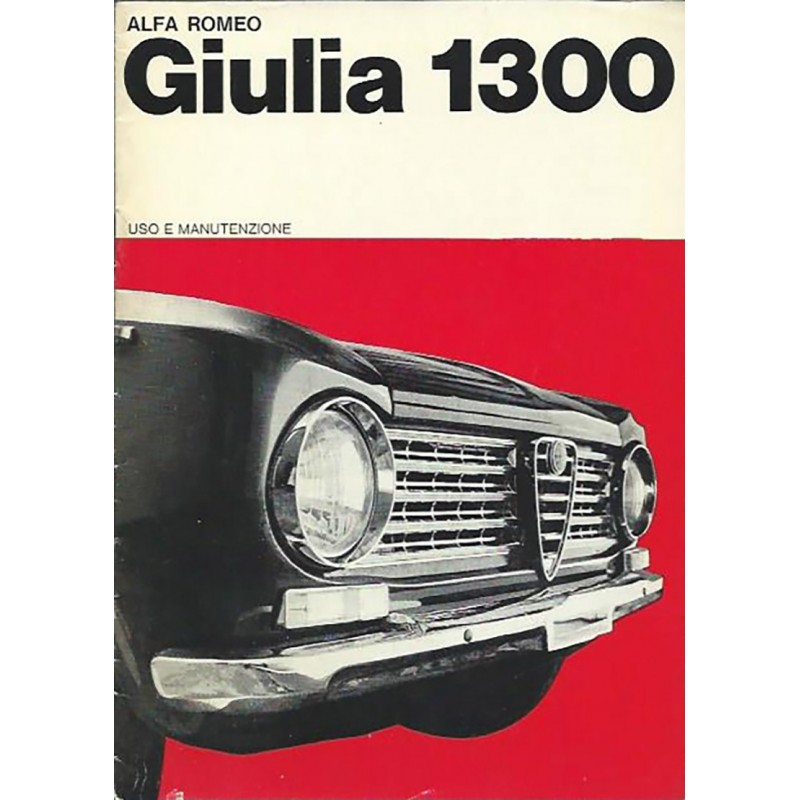 Notice Entretien Giulia 1964