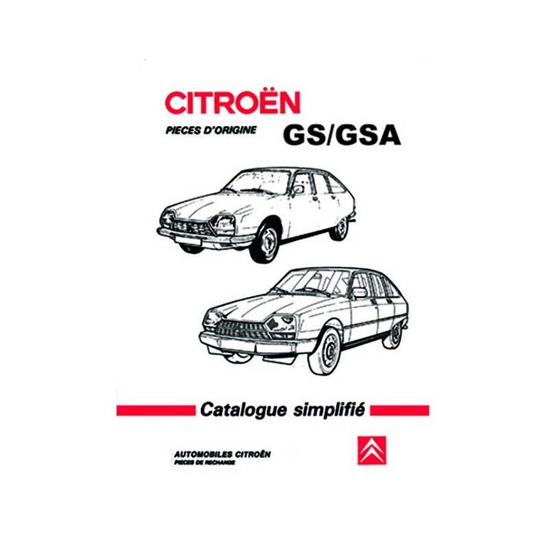 Catalogue Pieces Detachées 1984 Catalogue Pieces Detachées 1984