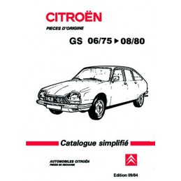 Catalogue Pieces Detachées 1980