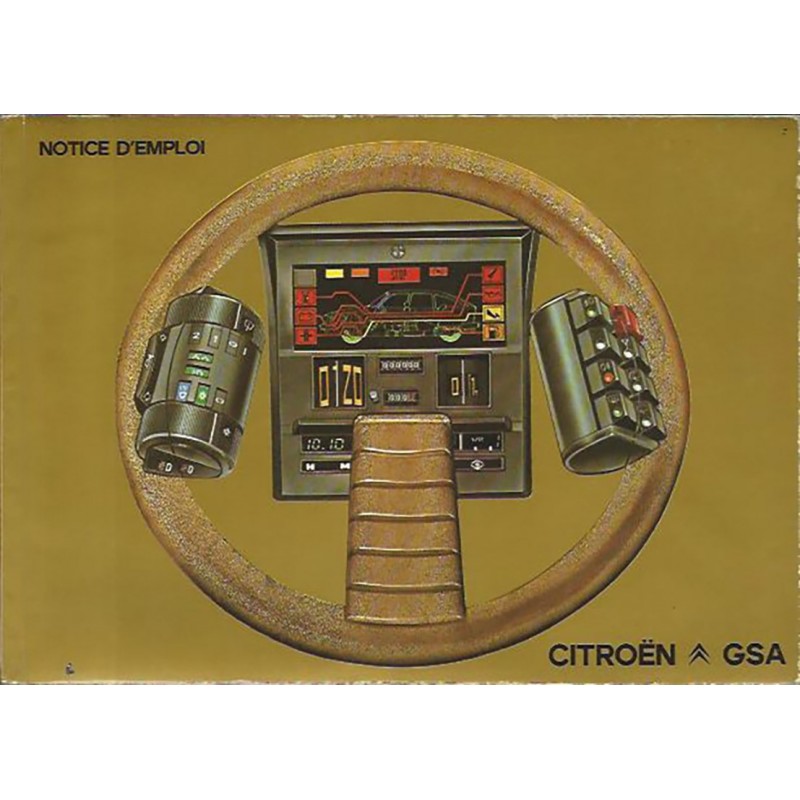 Notice Entretien GSA 1980 Notice Entretien GSA 1980