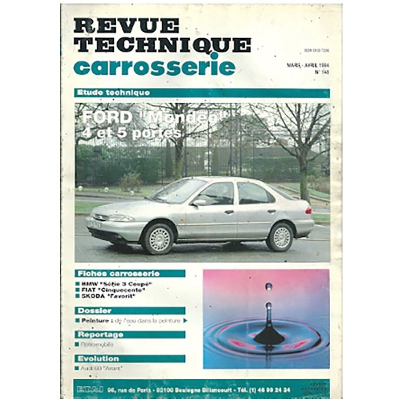 Revue Technique Carrosserie Revue Technique Carrosserie