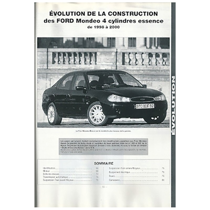 Revue Technique 1998 Revue Technique 1998