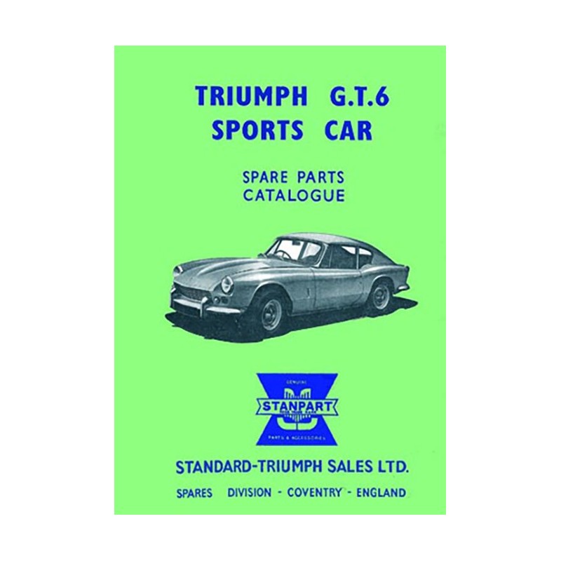 Catalogue Pieces GT6 MK1 - MK2 Catalogue Pieces GT6 MK1 - MK2