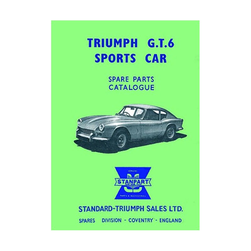 Catalogue Pieces GT6  MK1 - MK2